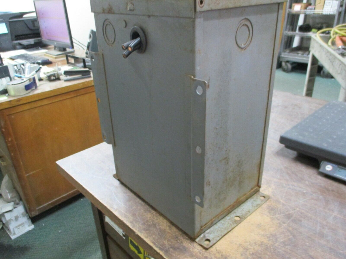 Sprague Eccol Unipak Power Capacitor 404306U 40KVAR 480V 3Ph 60Hz Used