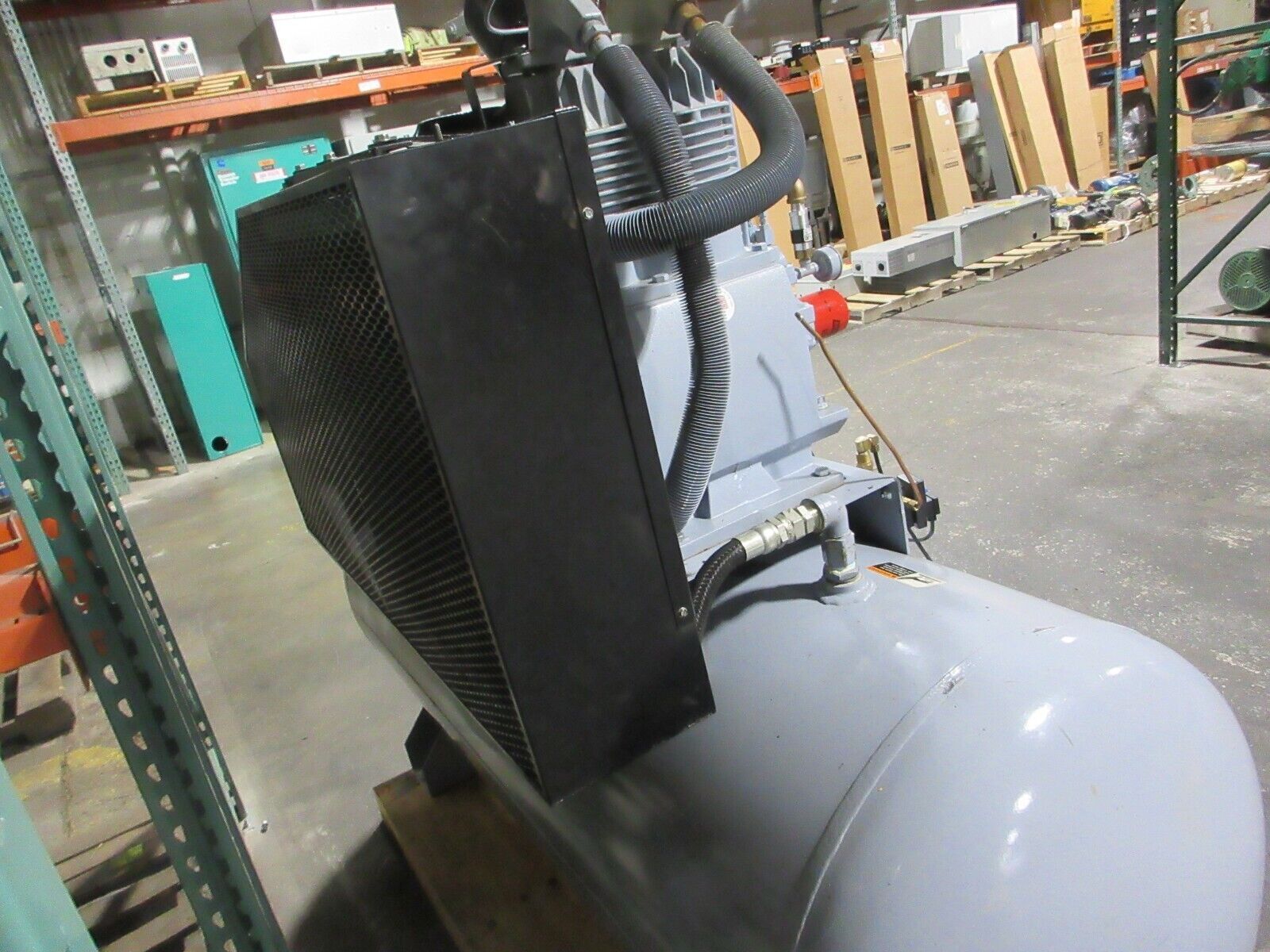 Gardner Denver Reciprocating Compressor HPL15-25 15HP 460V 60Hz 120-Gallon Tank