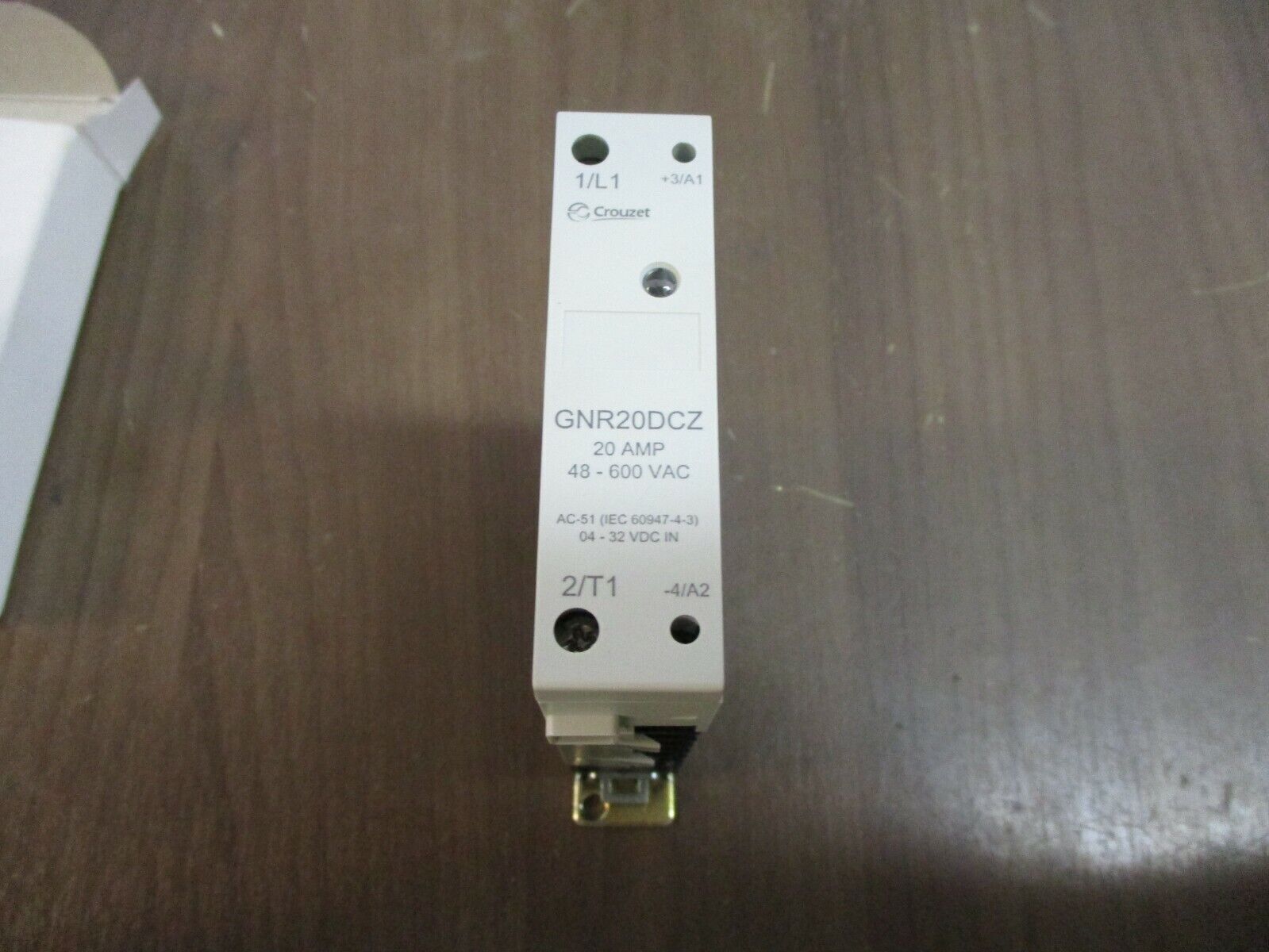 Crouzet Solid State Relay GNR20DCZ 20A 48-600VAC New Surplus