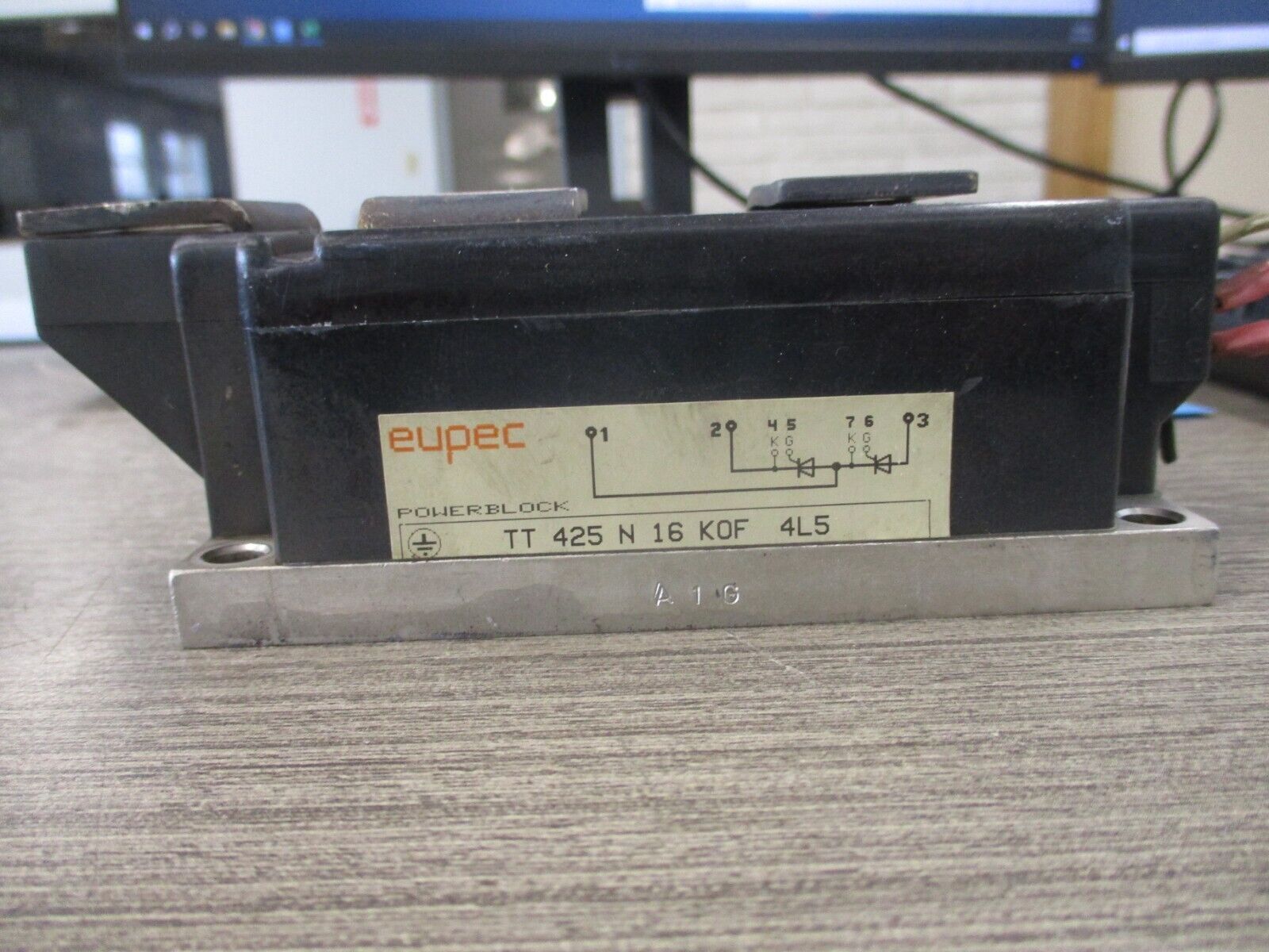 Eupec Power Block TT 425 N 16 K0F 4L5 Used