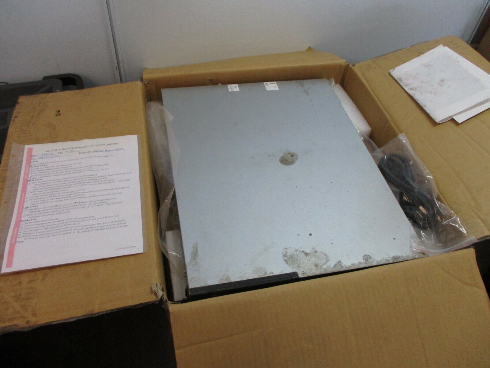 Key Technology G6 CPU Server 1072938 Used