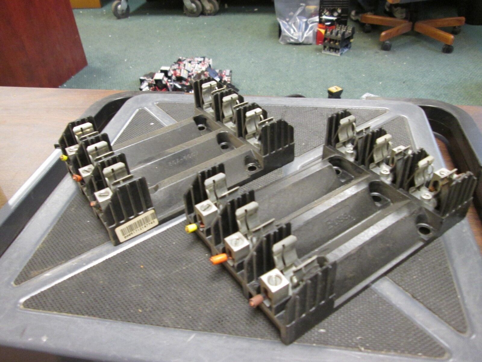 Bussmann Fuse Holder R60030-3CR 30A 600V 3P **Lot of 2**