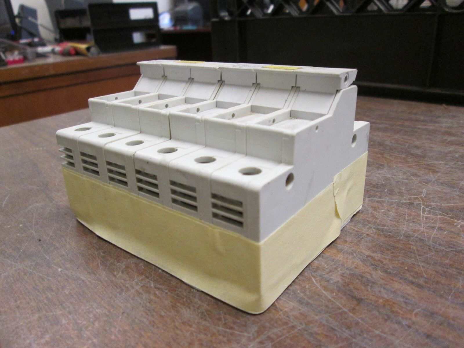 ETI Fuseholder LR 106309 3P 600VAC 30A Lot of 2 Used