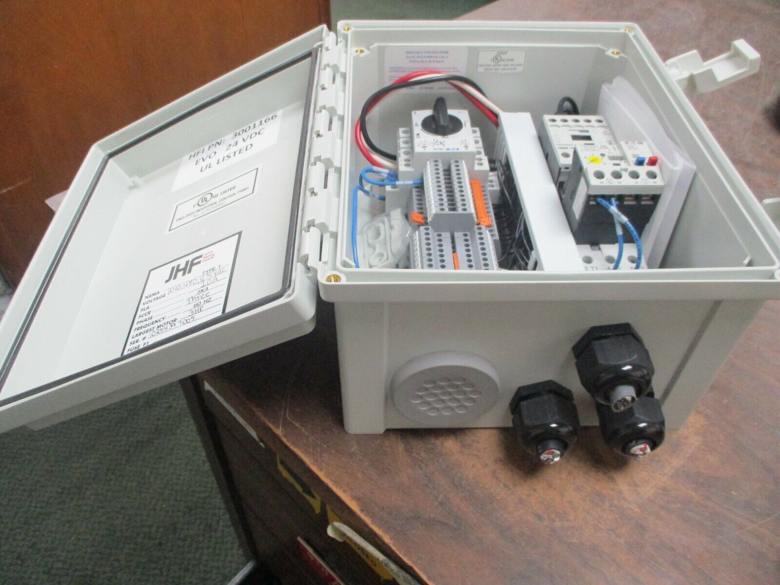 Eaton Type 3R Non-Fusible Combination DILM12-10XTCE012B10 / ZEB XTOE 24VDC Coil