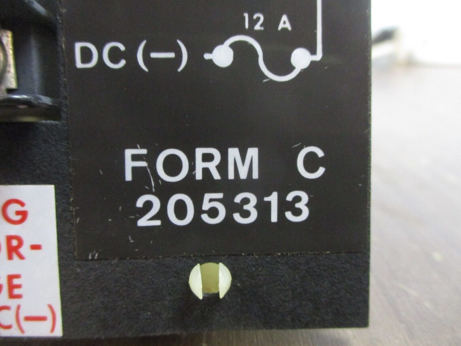 Leeds & Northrup Terminal Module 205313 Form C Used