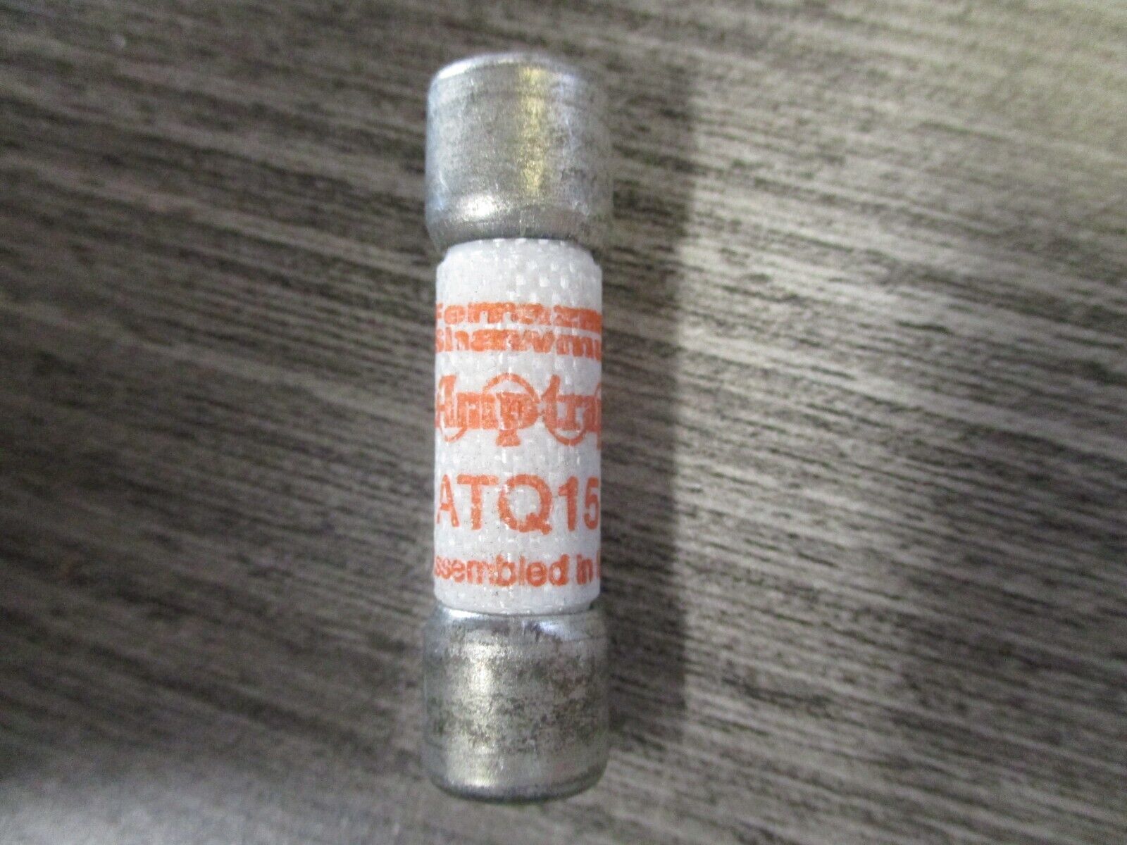 Ferraz Shawmut Amp-Trap Fuse ATQ15 15A 500V *Lot of 6* Used.