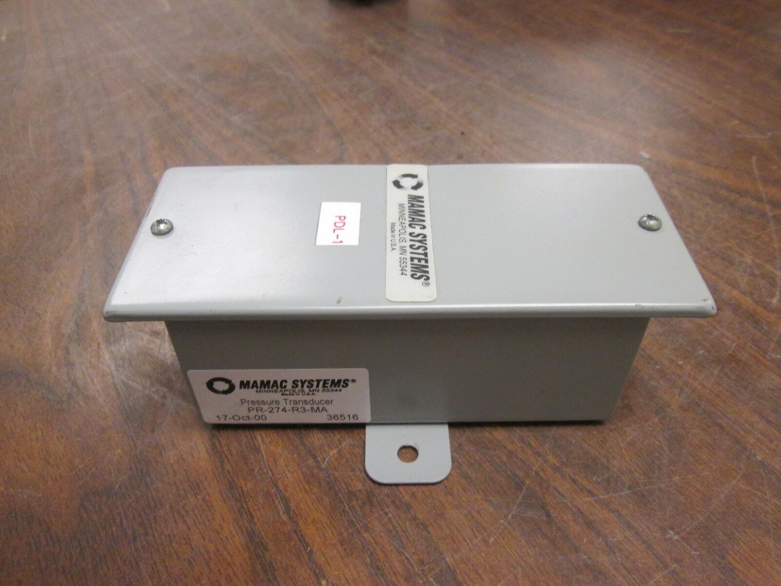 Mamac Systems Pressure Transducer PR-274-R3-MA Used