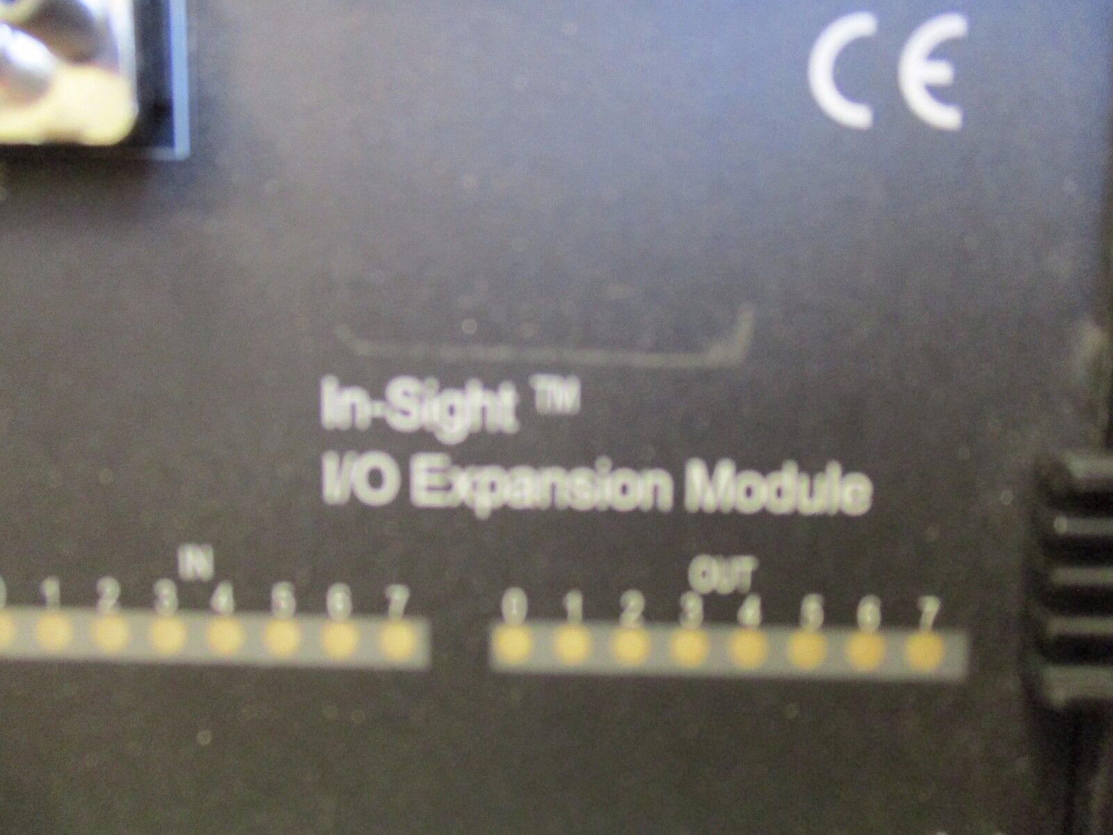 Cognex In-Sight I/O Expansion Module 800-5758-1 24V Used
