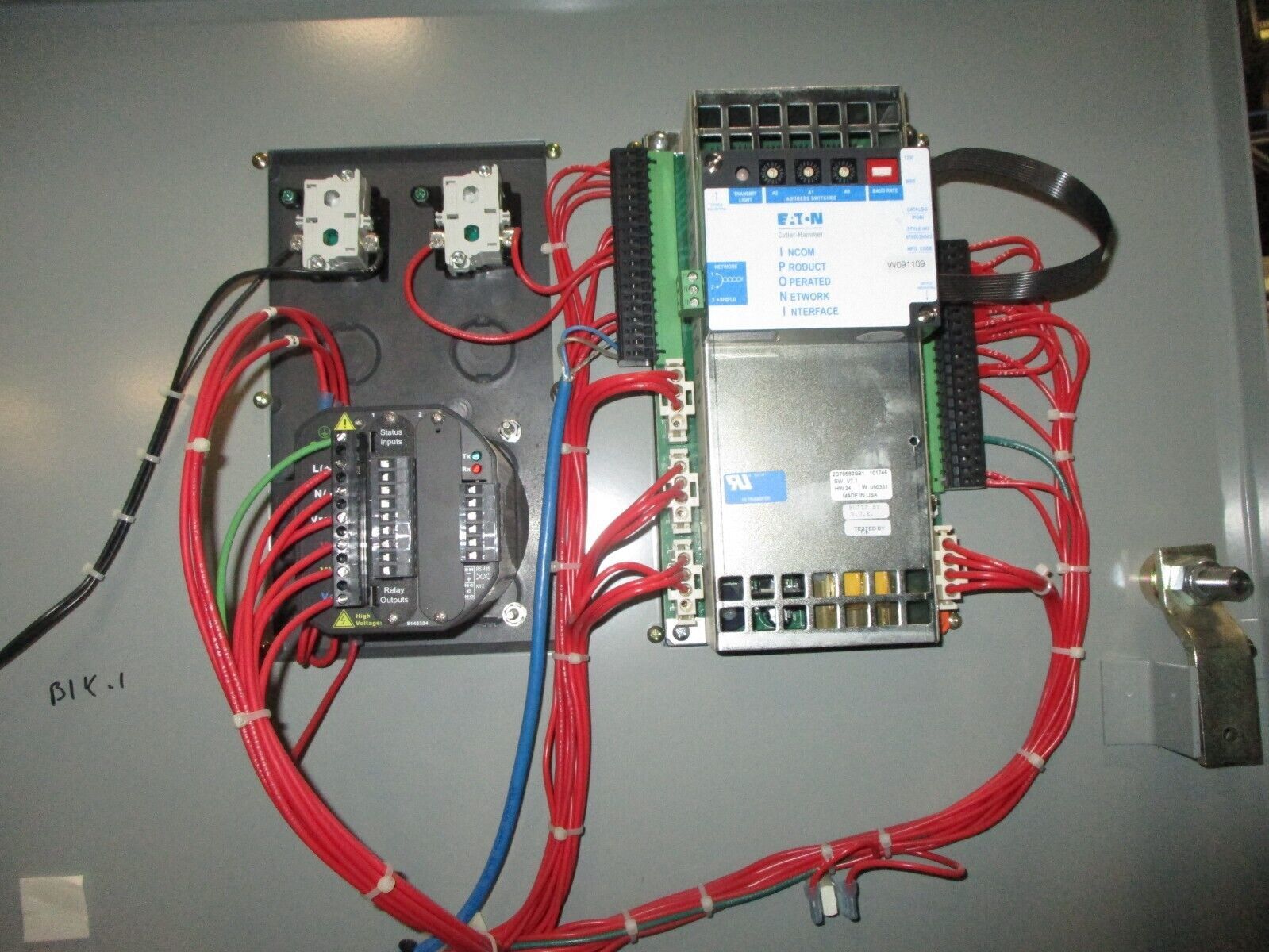 CAT / Eaton Bypass Isolation Automatic Transfer Switch BIC8C3X30800XSU 800A Used