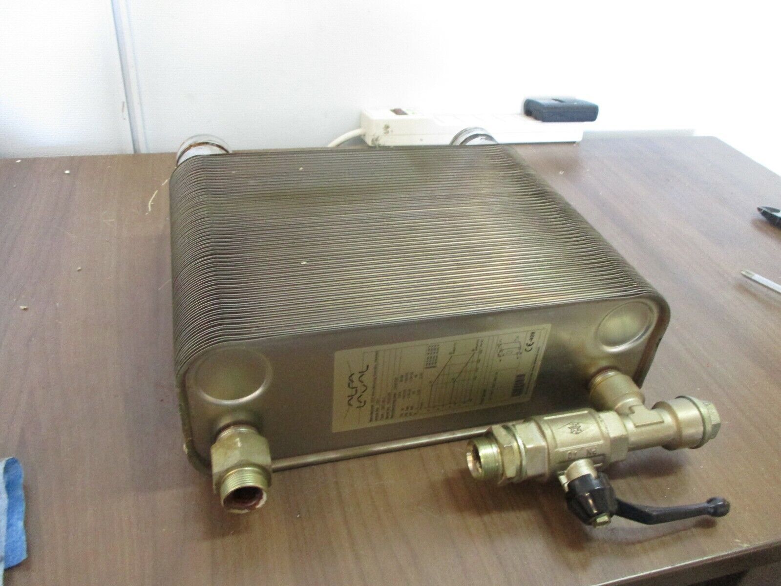 Alfa Laval Heat Exchanger CB27-99LC -196-225°C -1/30-33 Bar 2.40L Used