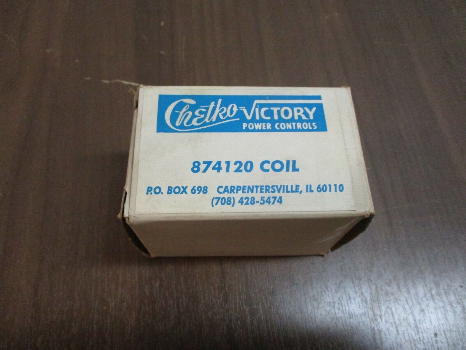 Chetko-Victory Coil 874120 120V 60Hz New Surplus