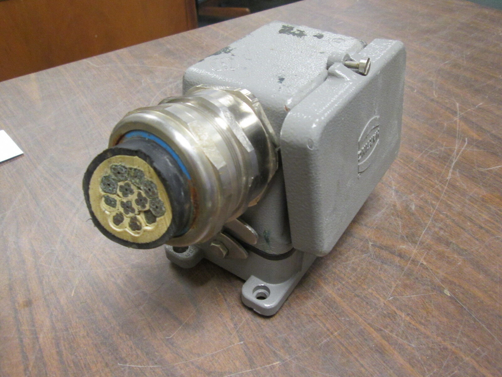 Harting 48 Pin Plug & Receptacle Set 16A 500V 6kV Used