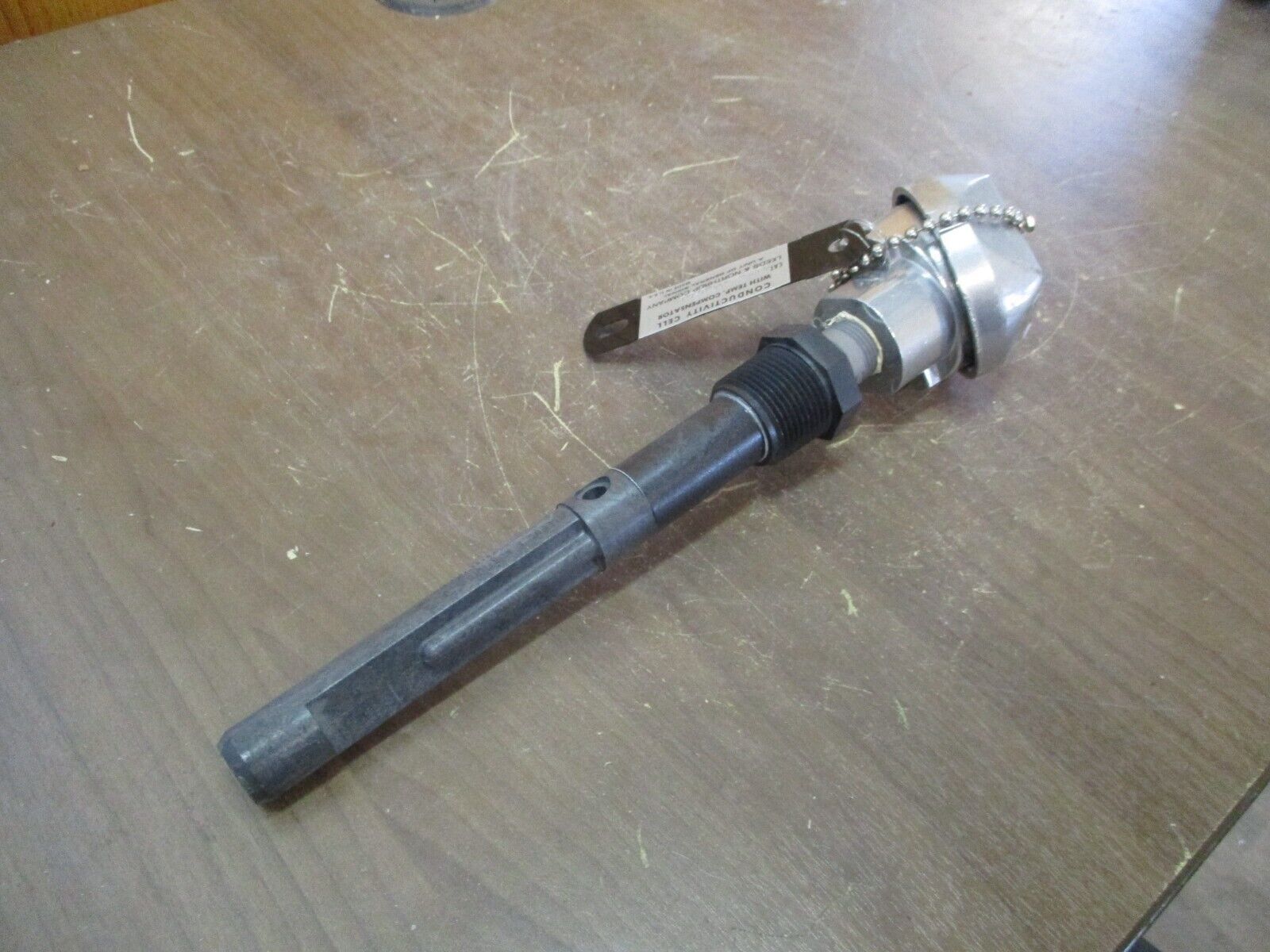 Leeds & Northrup Conductivity Cell 4905-25-44-073-1 w/ Temp. Compensator Used