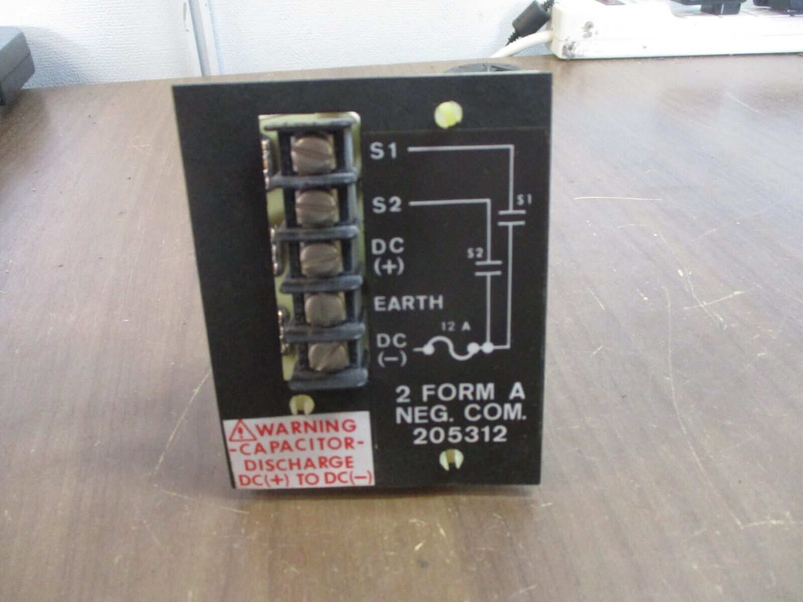 Leeds & Northrup Terminal Module 205312 2 Form A Neg. Com. Used