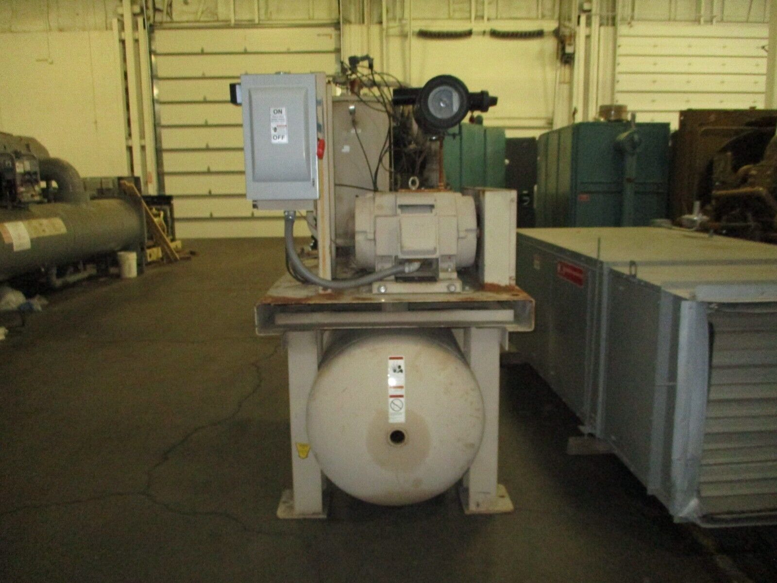 FS Curtis Rotary Screw Air Compressor R/S 40F A/E BSA32 40HP 184 CFM 100PSI 460V