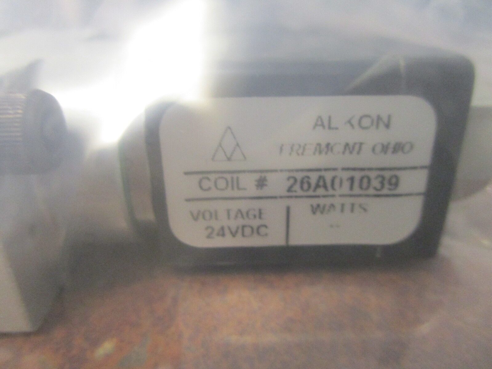 Alkon Solenoid Valve 250-68C00968C-5 24 VDC New Surplus