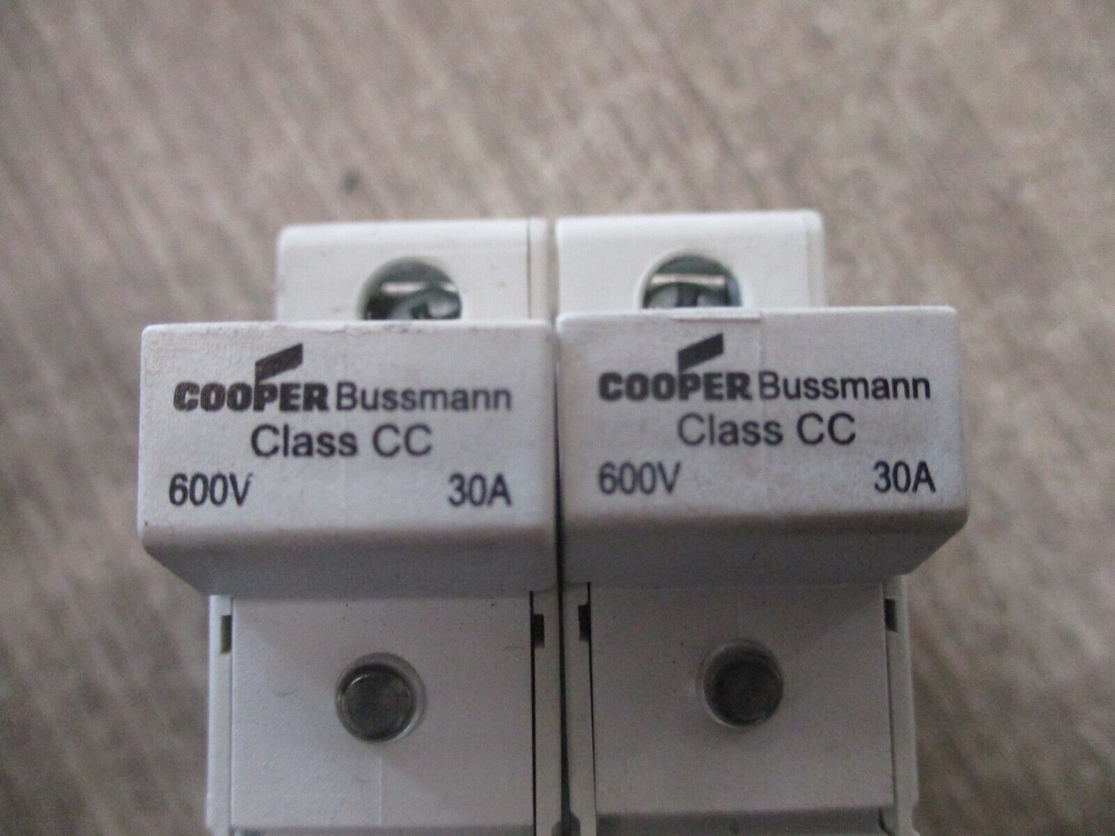 Cooper Bussmann Fuseholder CHCC1 30A 600V 1P *Lot of 2* Used