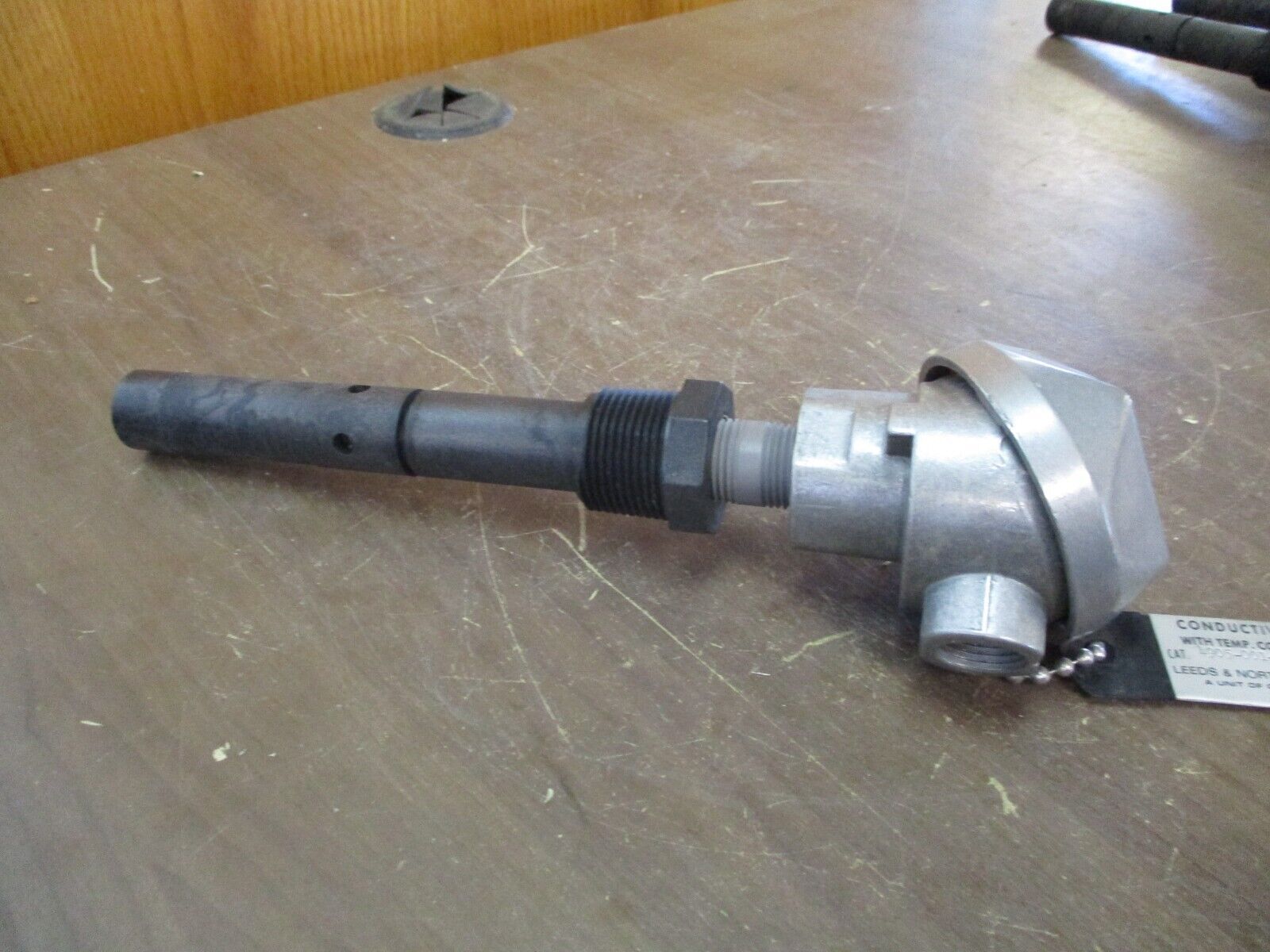 Leeds & Northrup Conductivity Cell 4905-001-33-093-1 w/ Temp. Compensator Used