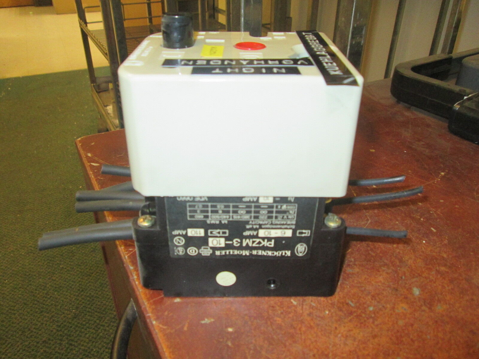 Klocker-Moeller Manuel Motor Starter PKZM 3-10 Range: 6-10A Used