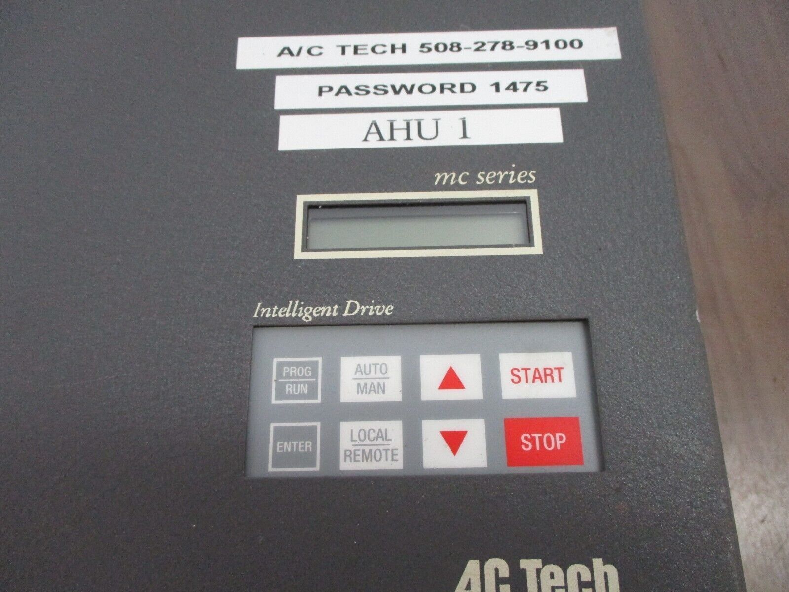 AC Tech MC Series Intelligent AC Drive M34400B 40HP 3Ph Used