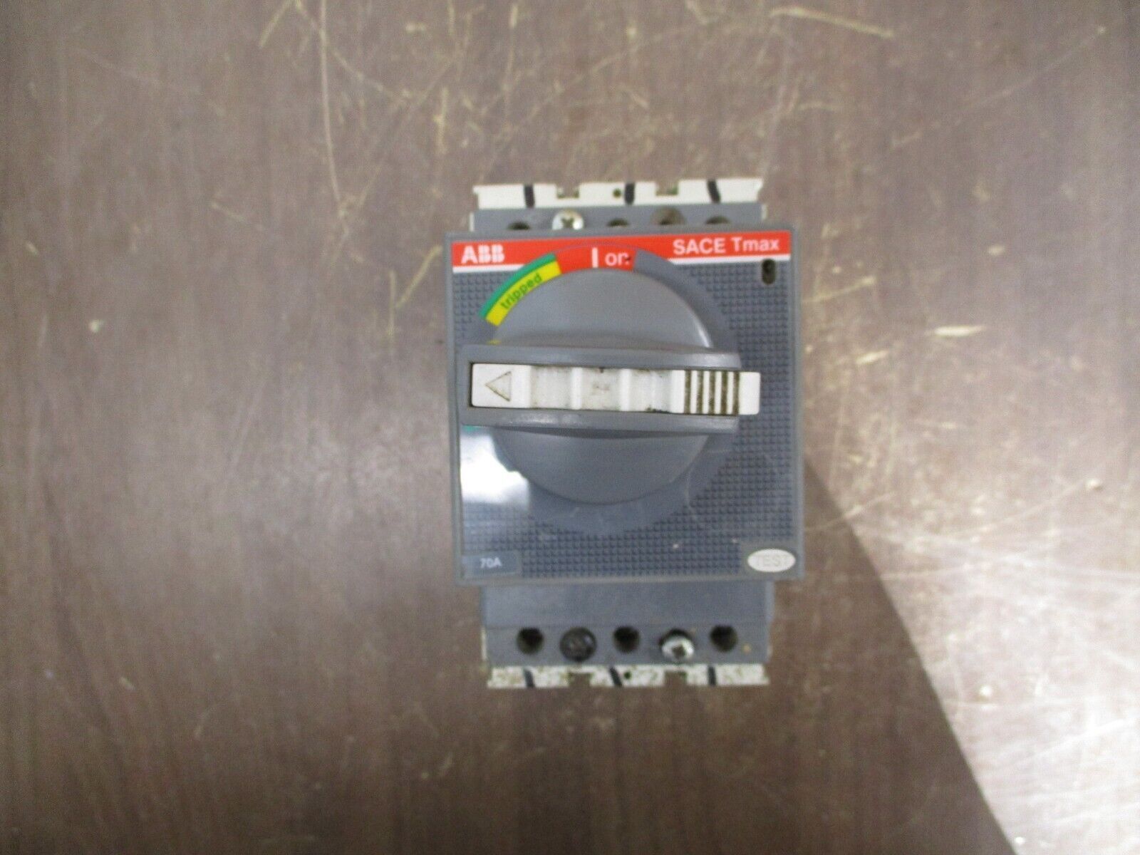 ABB SACE Tmax Breaker Disconnect T1N 70 70A 600V 3P Used