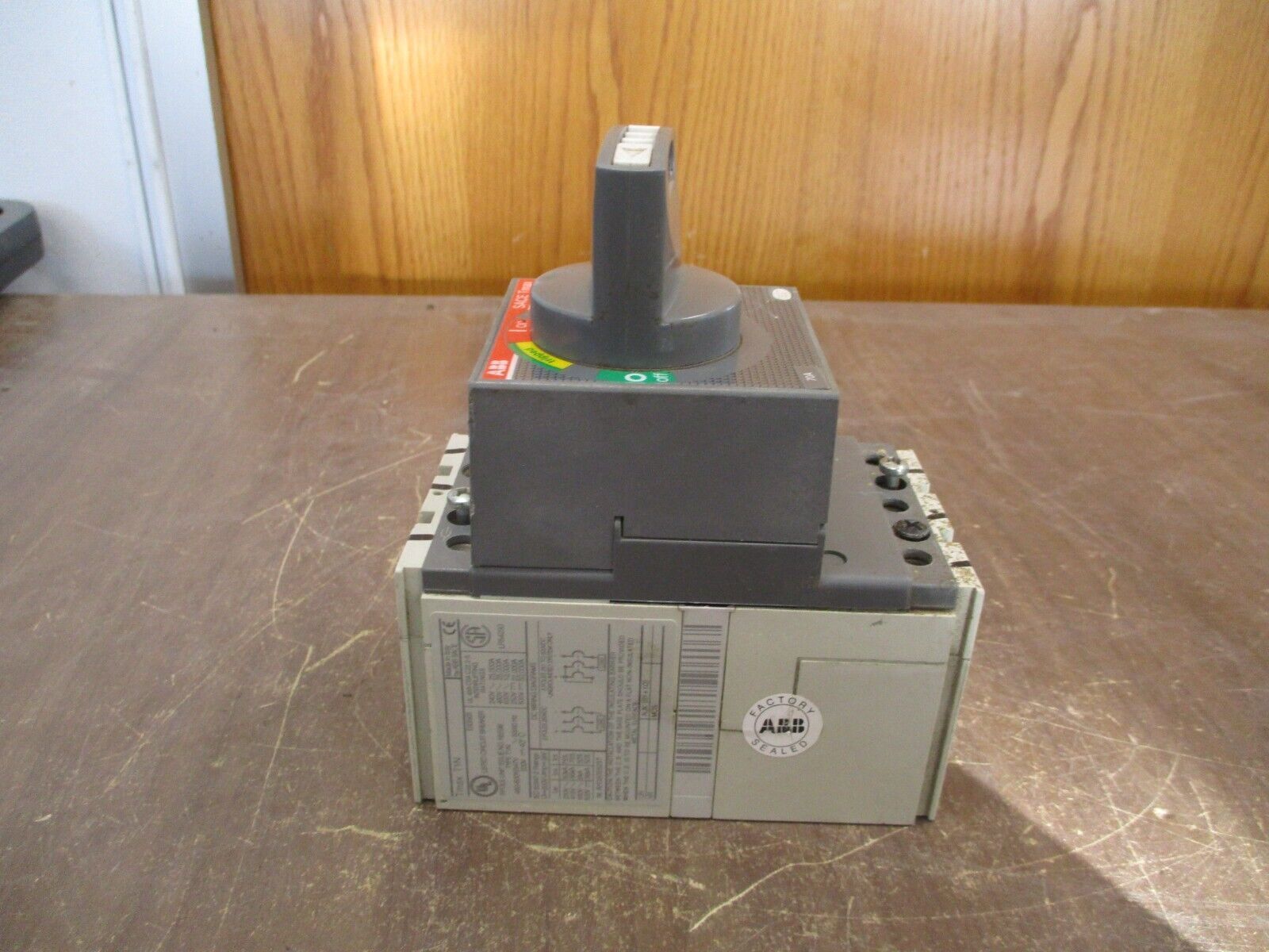 ABB SACE Tmax Breaker Disconnect T1N 70 70A 600V 3P Used