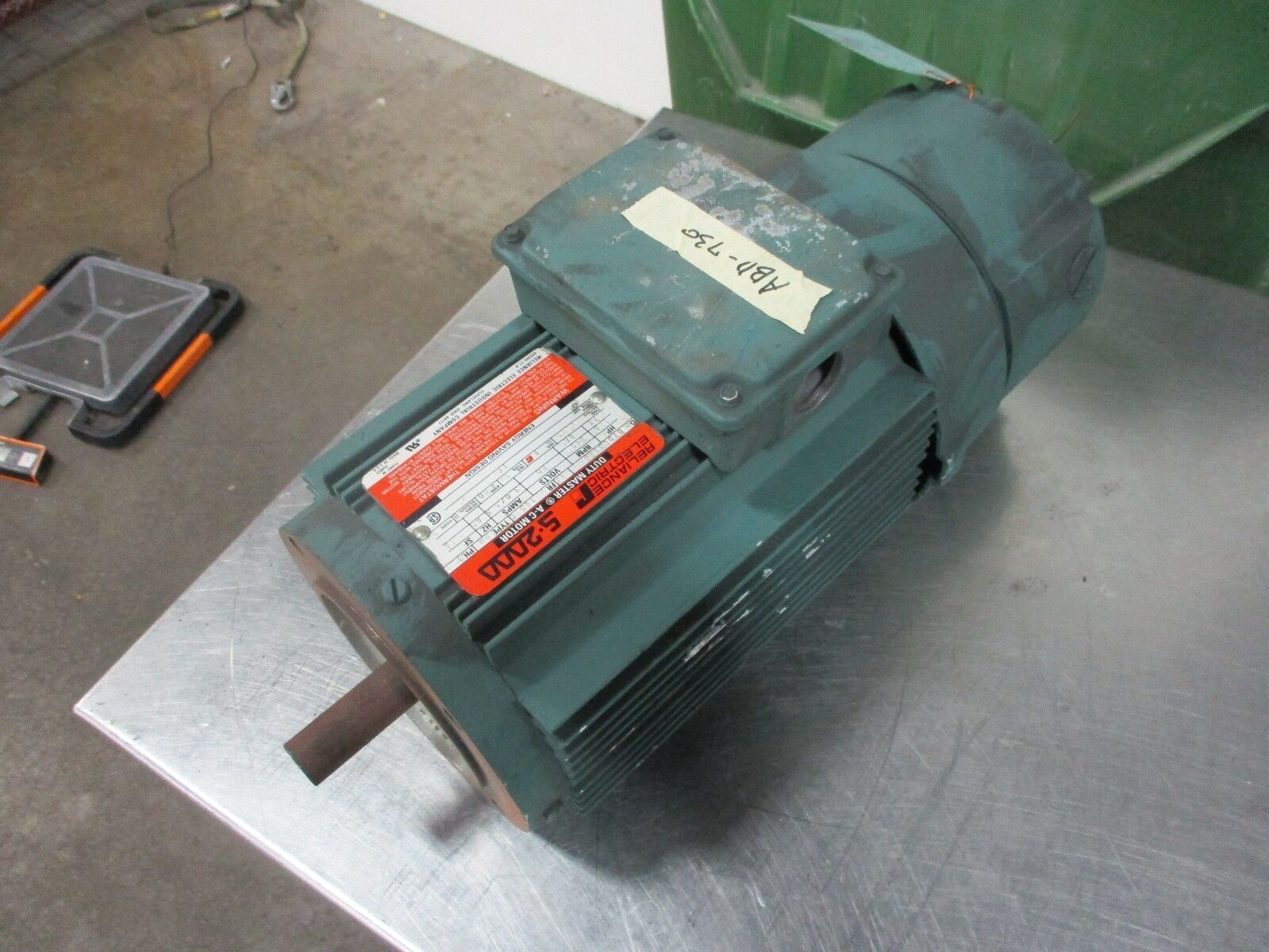 Reliance Duty Master AC Motor w/ Brake B79C3134N-RZ 1.5HP 3500RPM FR:WD145TC