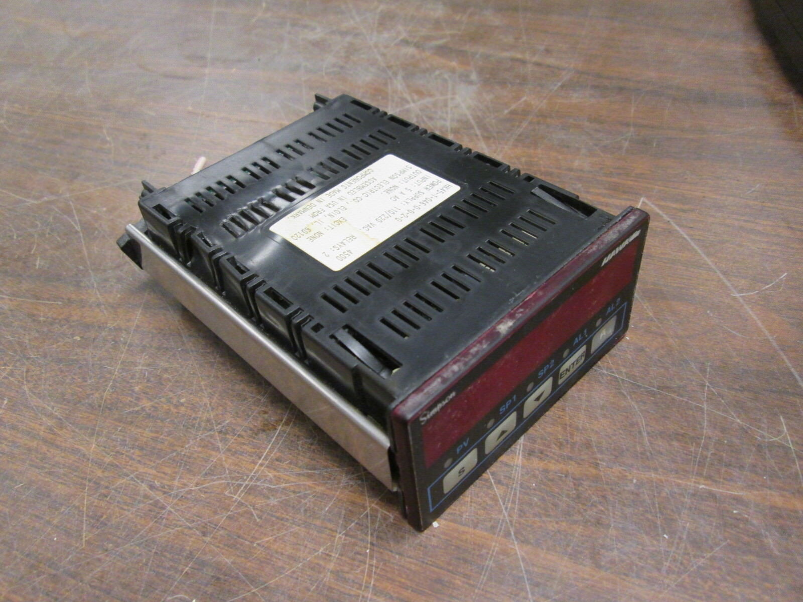 Simpson Electric Digital Meter HK45-1-046-0-0-2-0 Pwr:110/220VAC Input:5A Used