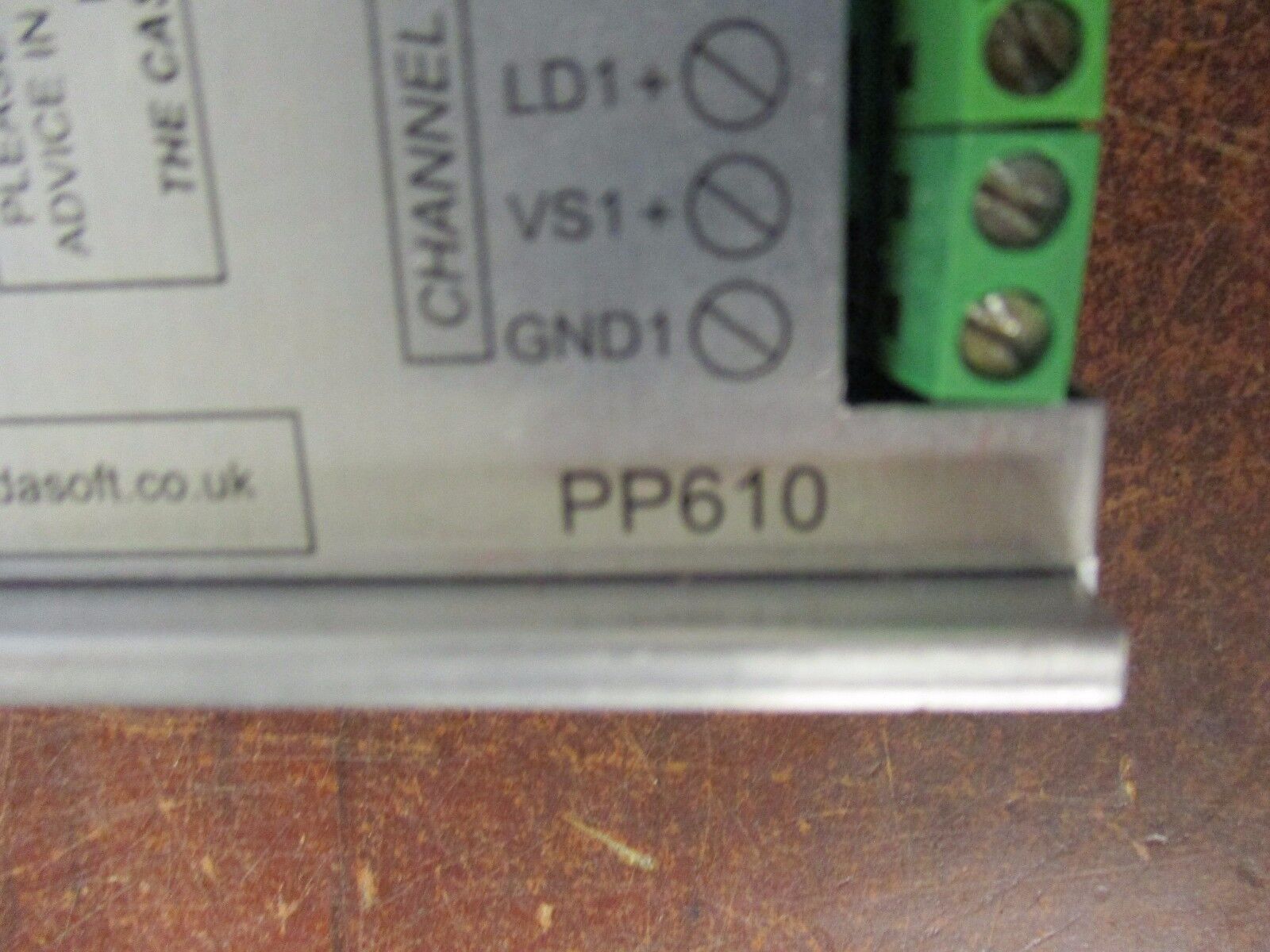 Gardasoft PP610 Current Controller 503301 Used