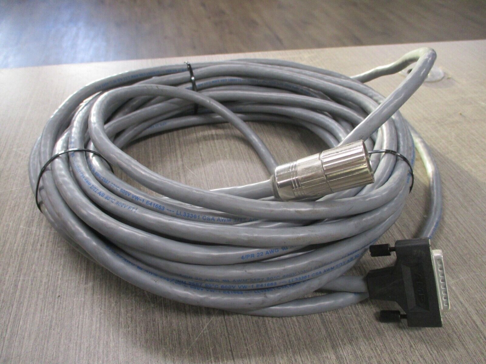 Kollmorgen Feedback Connector Cable CF-SS-RHAE-18 Used