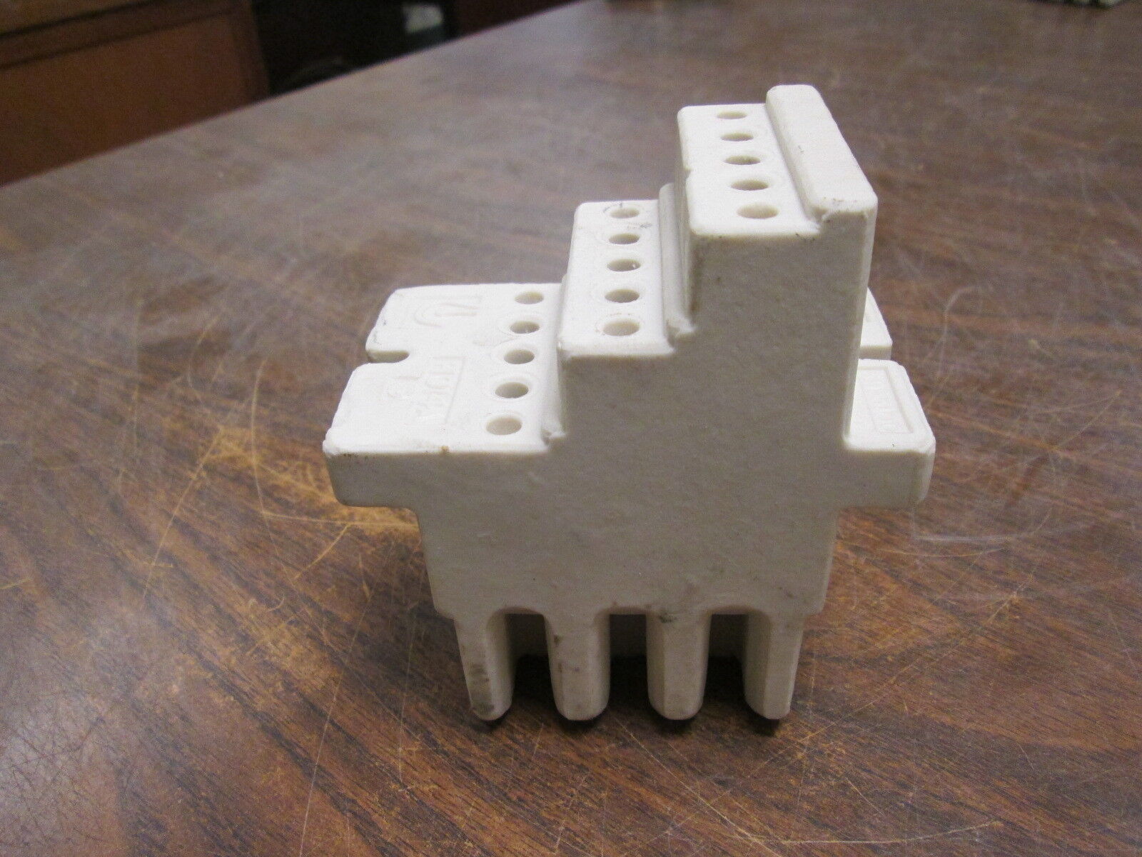 Liebert Porcelain Insulator Block H014A Used