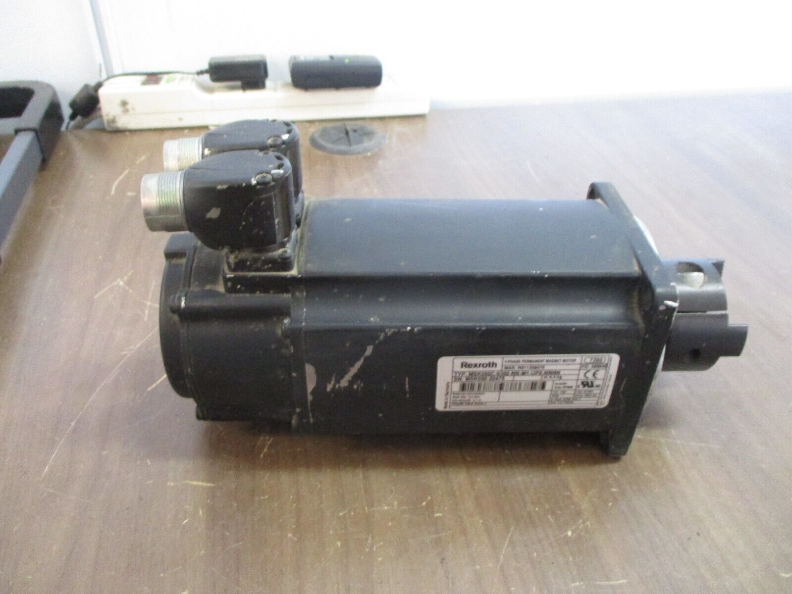 Rexroth Servo Motor MSK050C-0300-NN-M1-UP0-NNNN 3.1A 600V 1.77 Nm/A Used