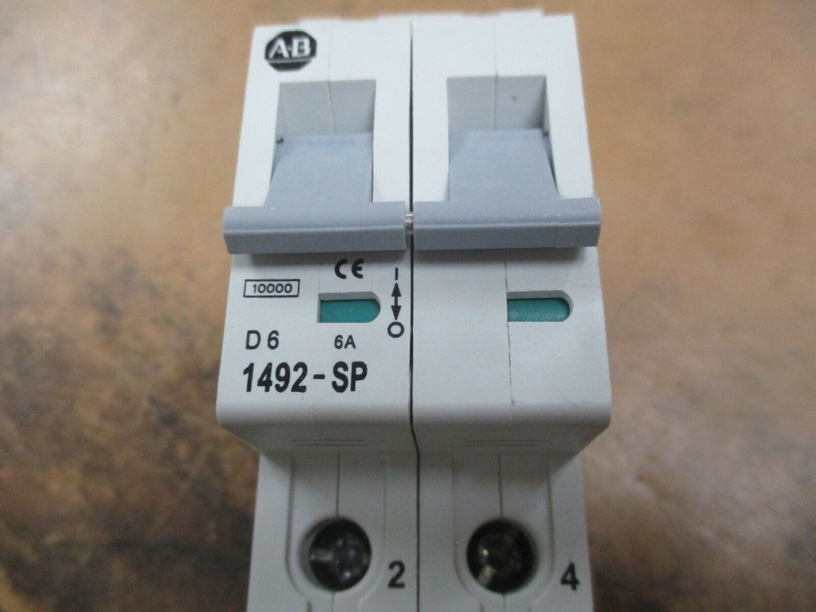 Allen-Bradley Circuit Breaker 1492-SP2D060 Ser. C 6A 2P New Surplus