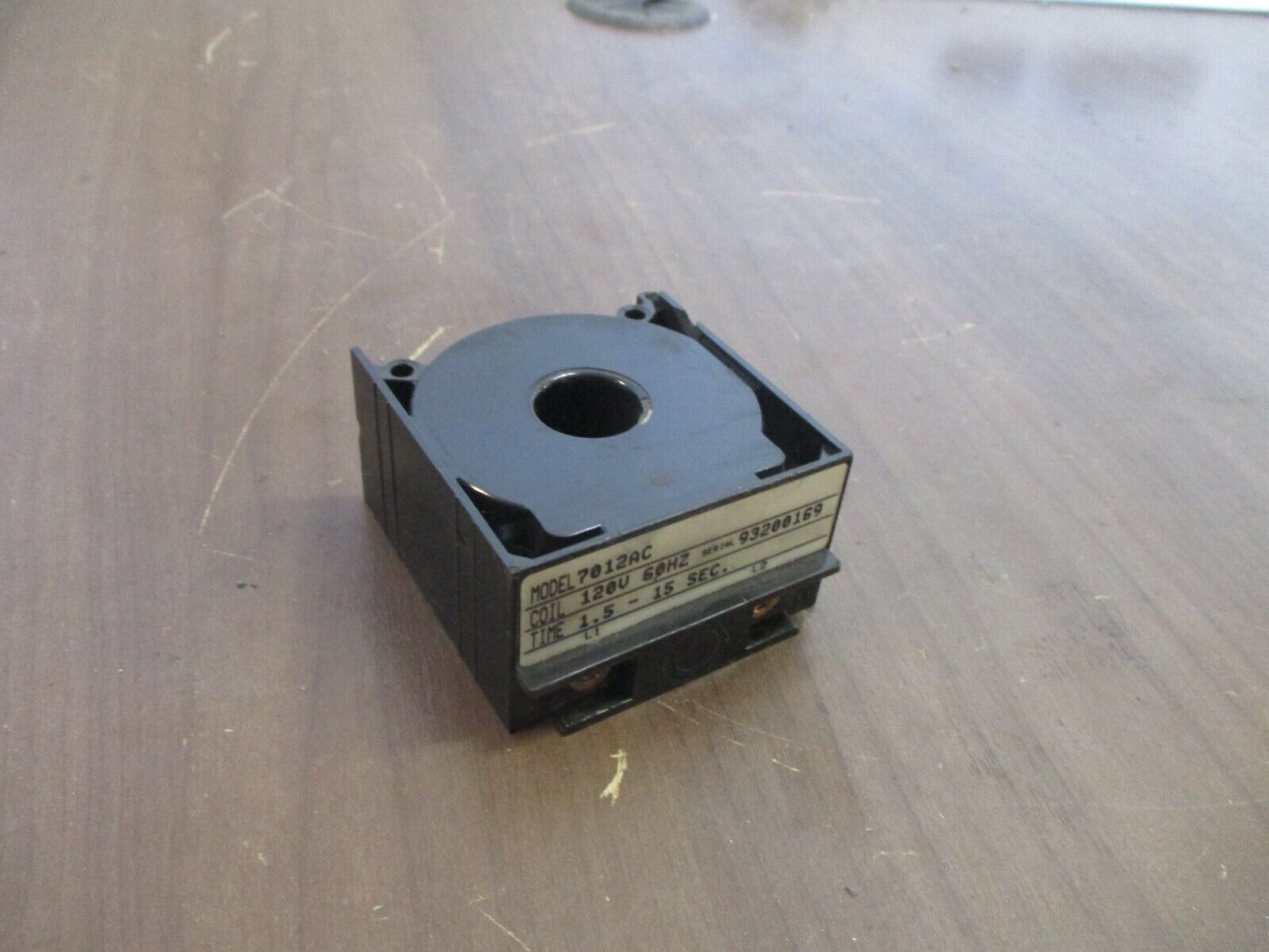 Agastat Timer Coil 7012AC 120V 60Hz *Cracked Corner* Used