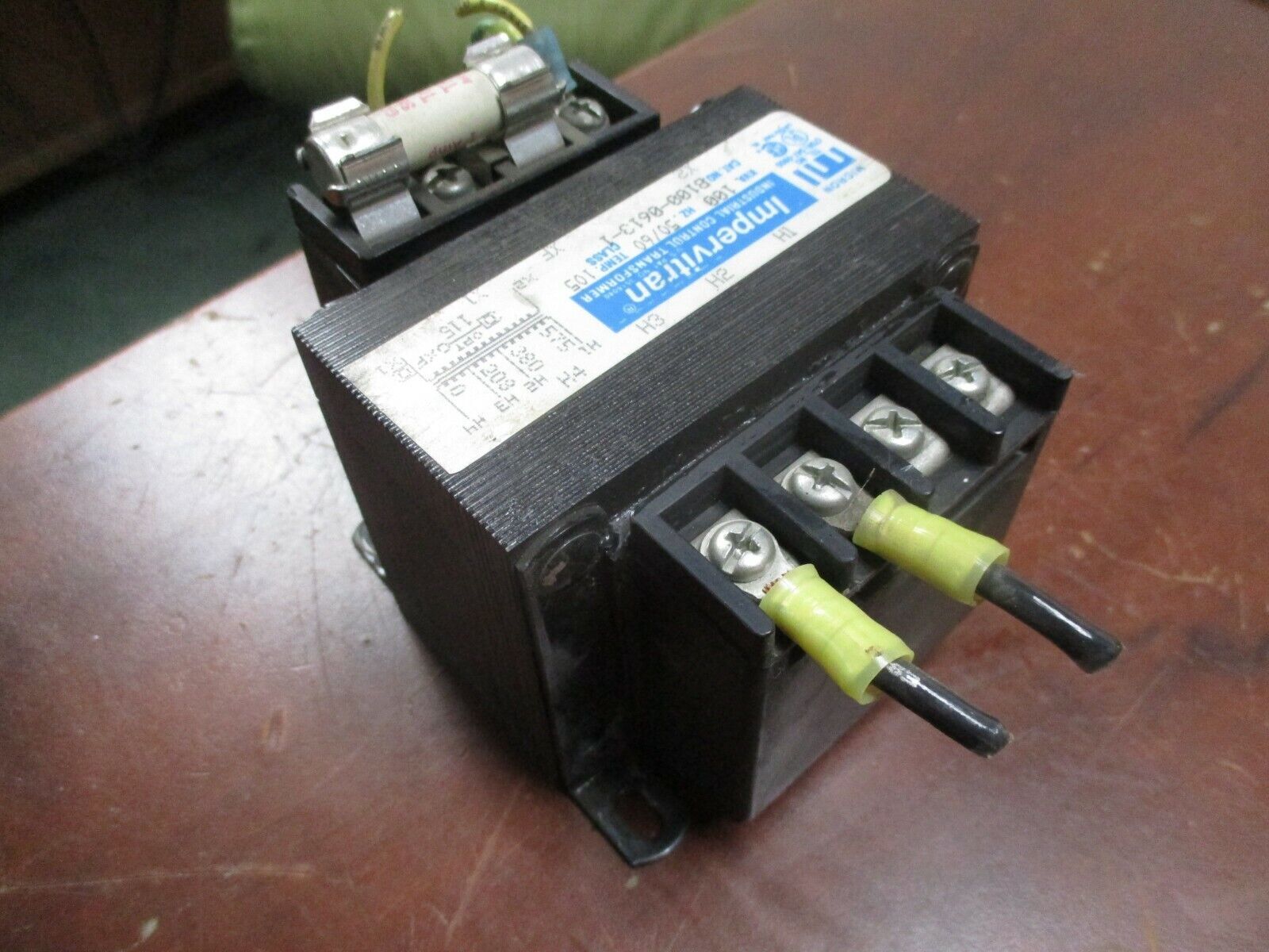 Micron Impervitran Control Transformer B100-0613-1 0.100KVA Pri: 208/380/575V