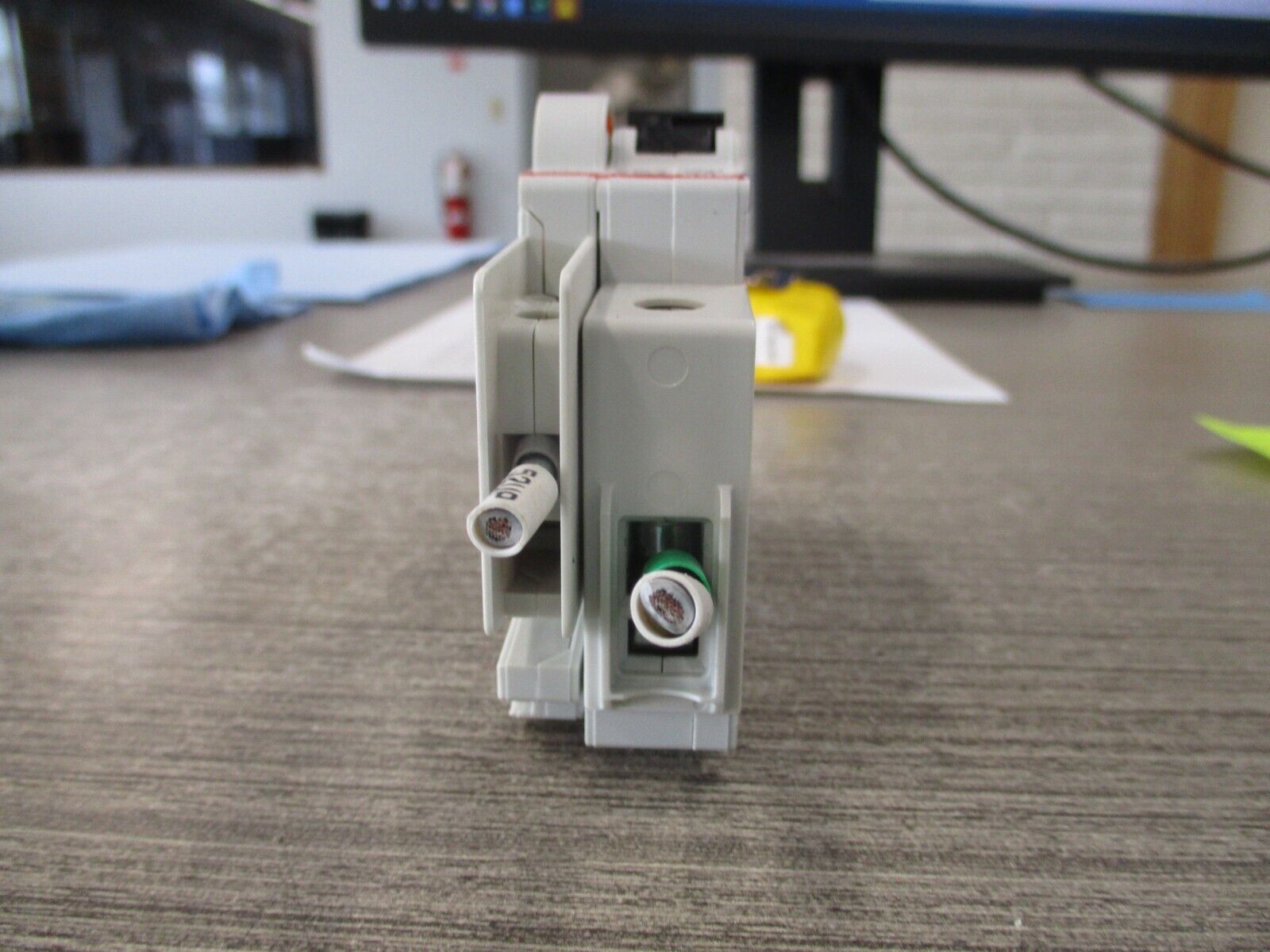 ABB Circuit Breaker W/IP Adder S 201 U K 15 A 15A 240V 2P Used