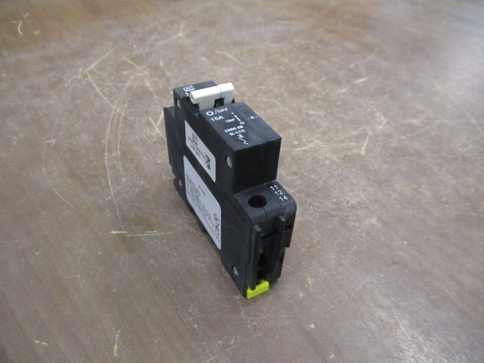 CBI Circuit Breaker QL-1(13) 15A 120/240V 1P Used