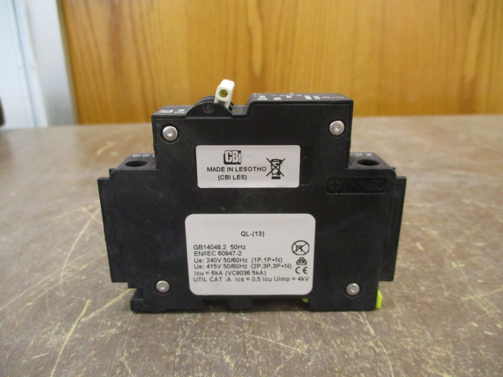 CBI Circuit Breaker QL-1(13) 15A 120/240V 1P Used