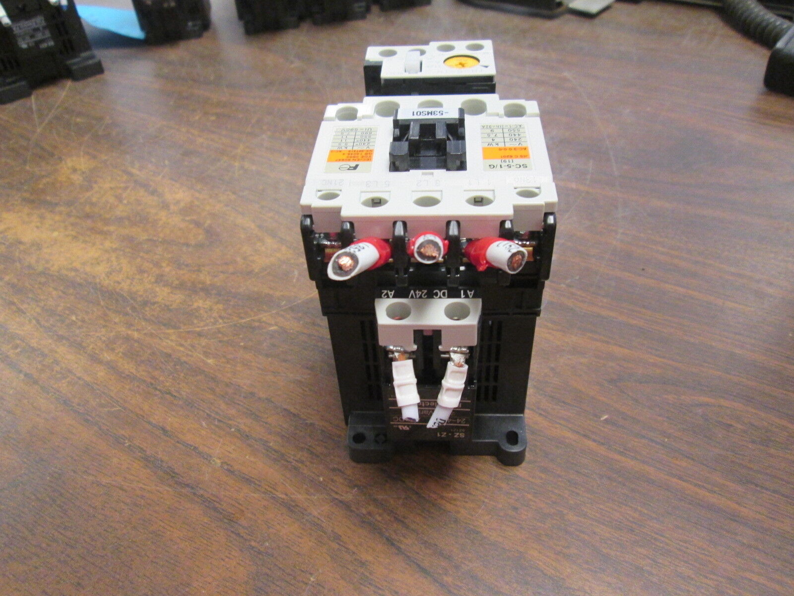 Fuji Electric SC-5-1/G Starter SC20AG/TR-5-1N TR20N 24VDC Coil 32A 600V Used