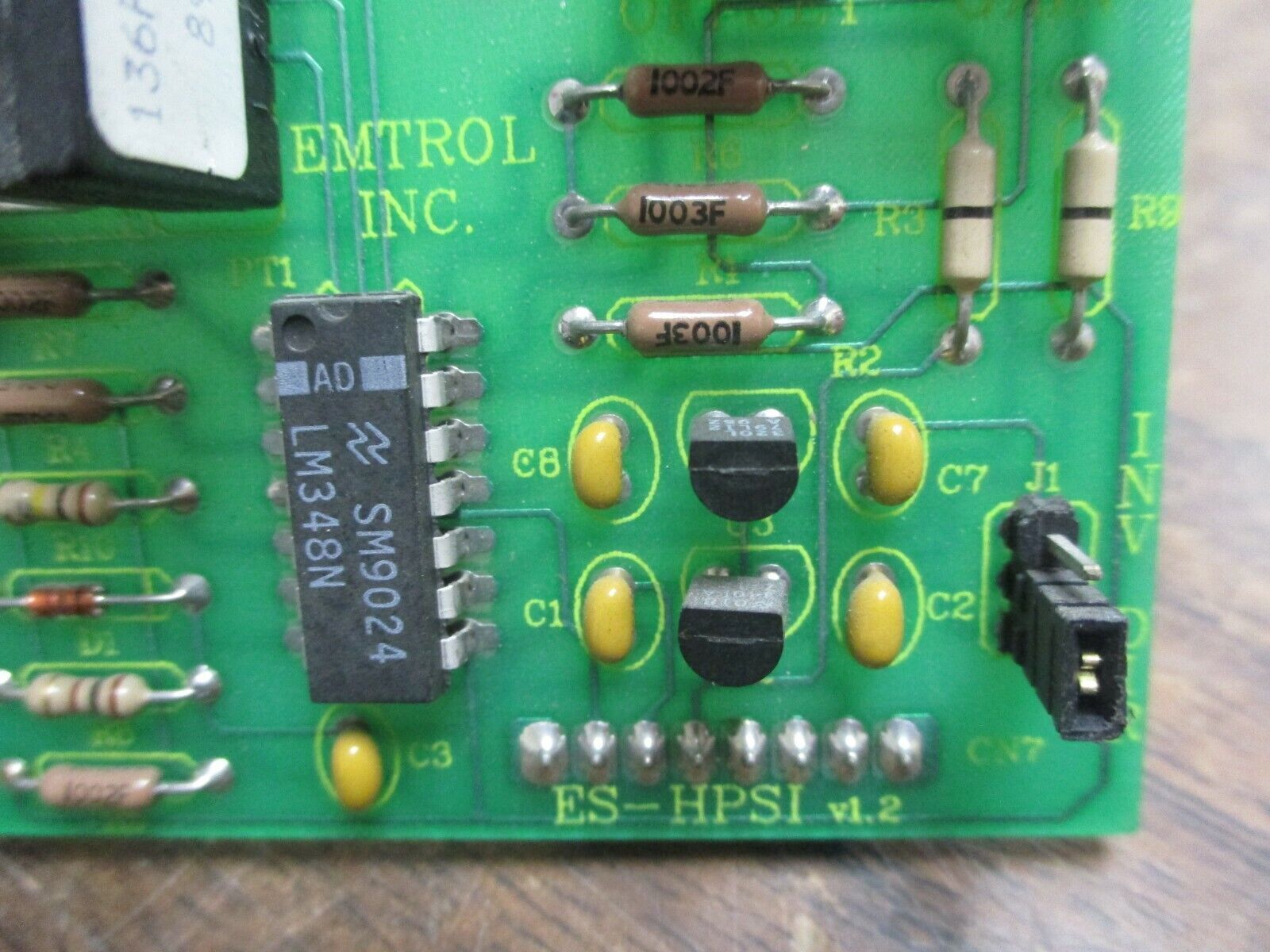 Emtrol Inverter Interface Board ES-HPSI v1.2 Used