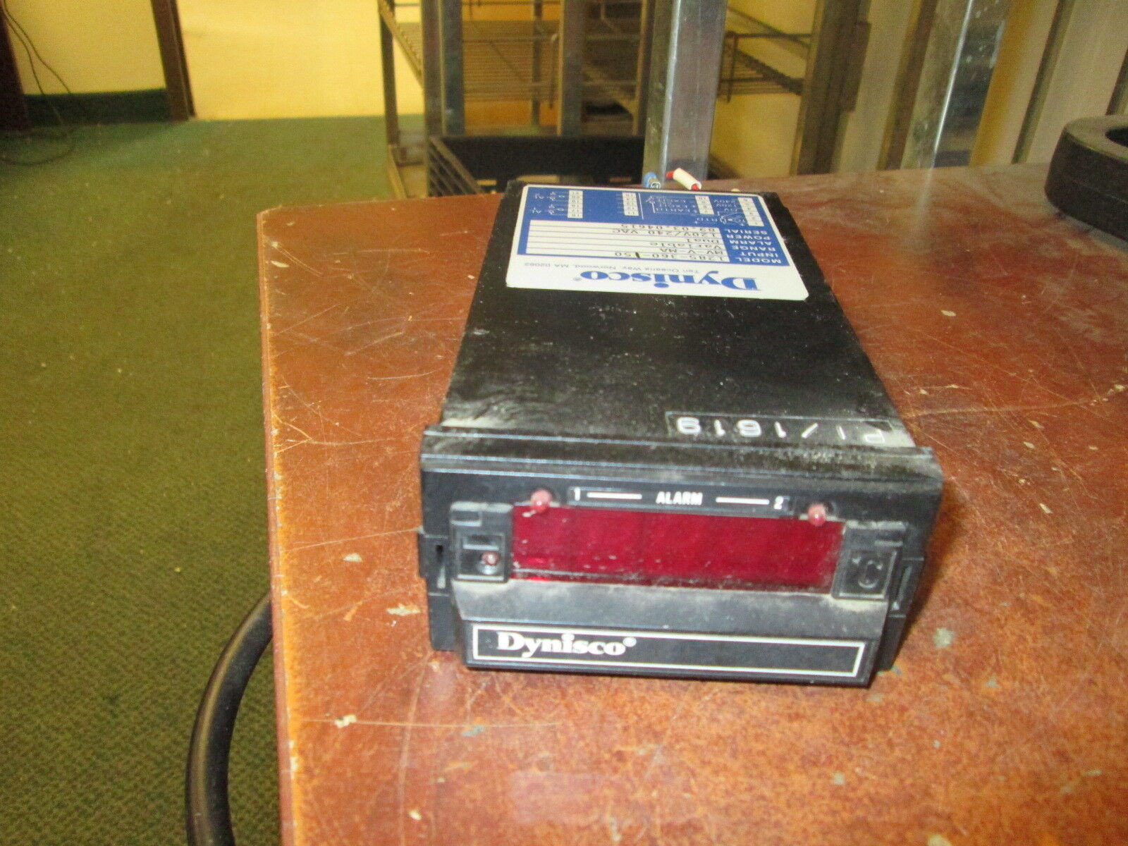 Dynisco Digital Indicator 1285-360-150 120V/240VAC Used