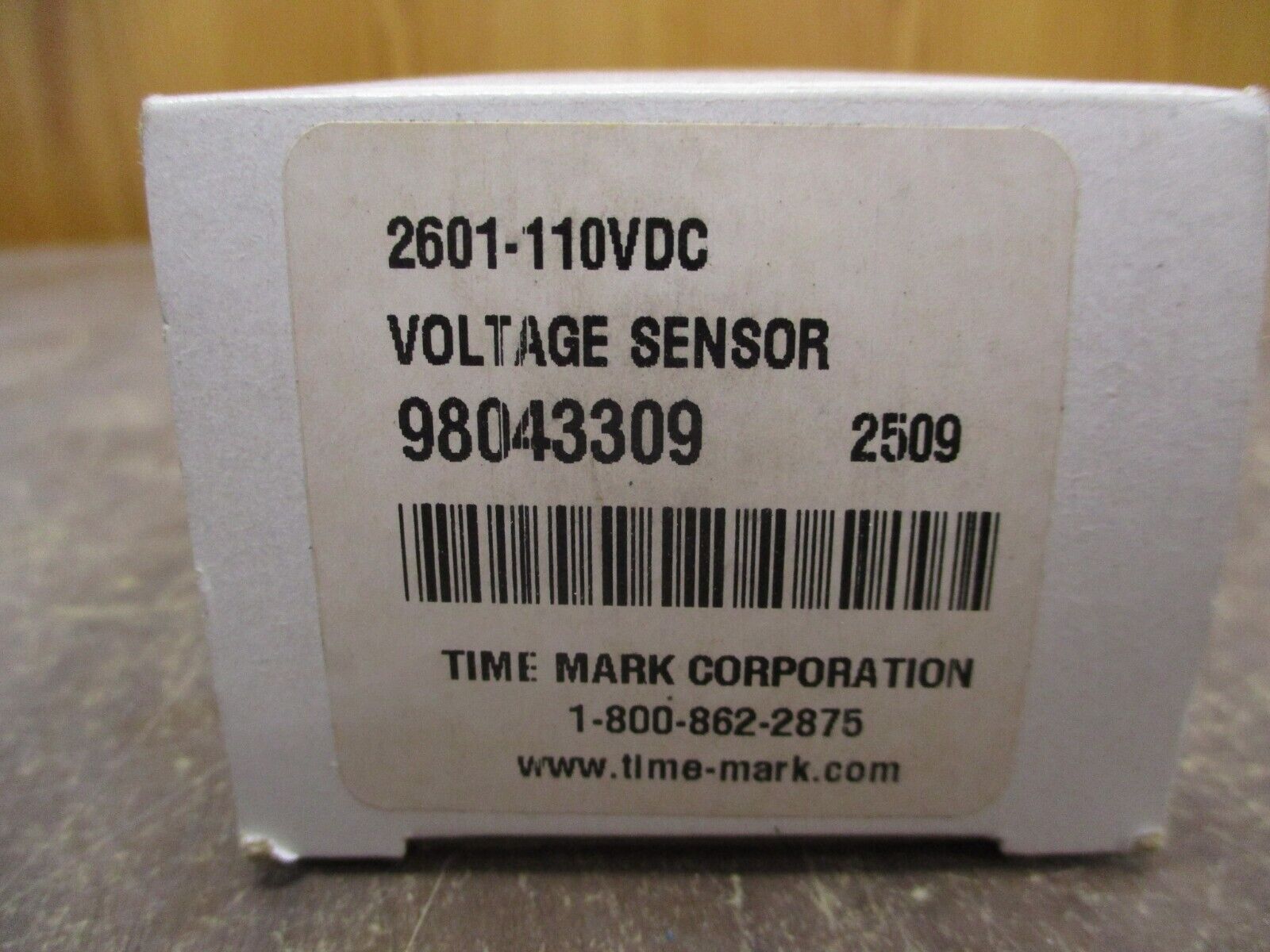 Time Mark Voltage Sensor 98043309 2601-110VDC New Surplus