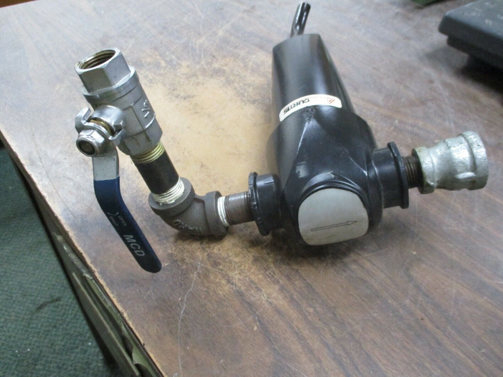 FS Curtus Air Filter CMS85050 0-232 PSIG 35°-176°F Used