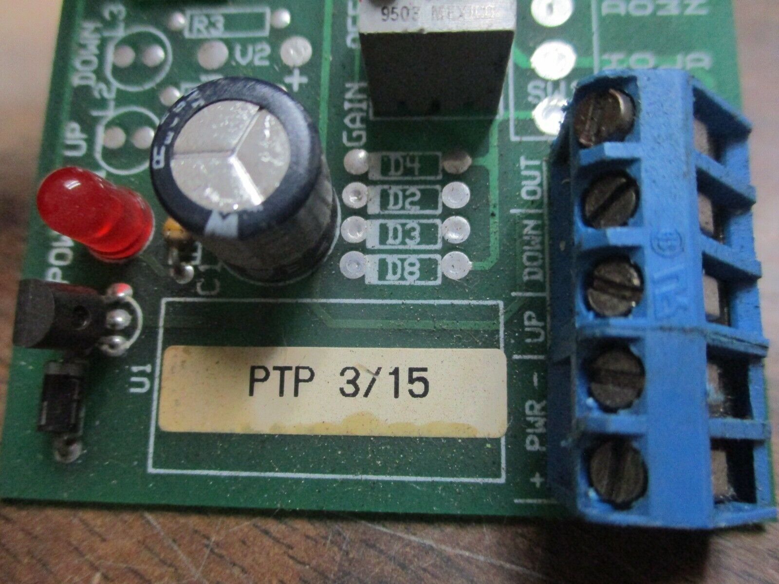 ACI Pressure Sensor Board PTP 3/15 Used