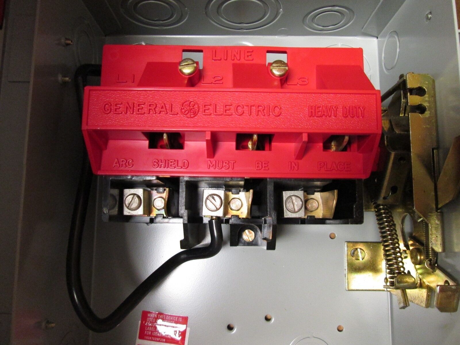 GE Non-fusible Safety Switch THN2261DC 30A 600V 2P 2W New Surplus