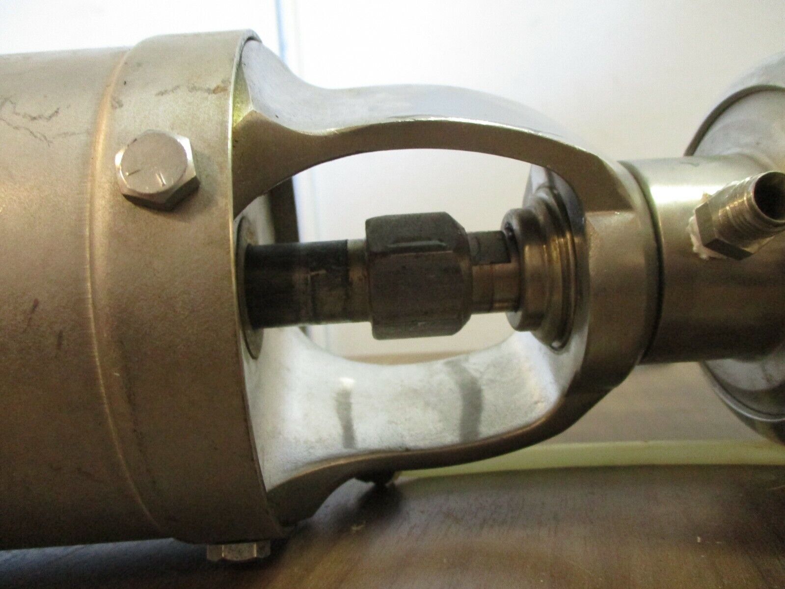 Cherry-Burrell Air Actuated Valve Size: 1 3/4" Stainless Steel Used