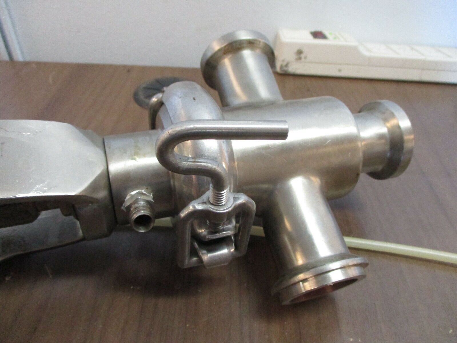 Cherry-Burrell Air Actuated Valve Size: 1 3/4" Stainless Steel Used