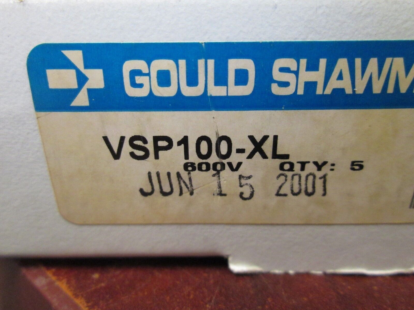 Gould / Shawmut Fuse VSP100-XL 100A 600V 200 KA IR *Box of 4* New Surplus