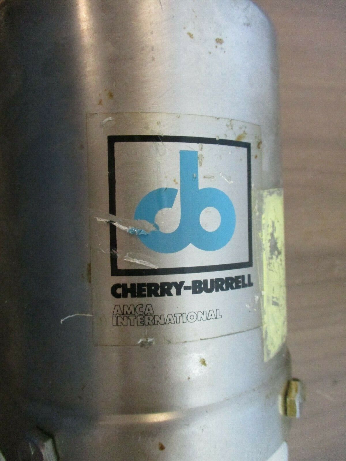 Cherry-Burrell Air Actuated Valve Size: 1 3/4" Stainless Steel Used