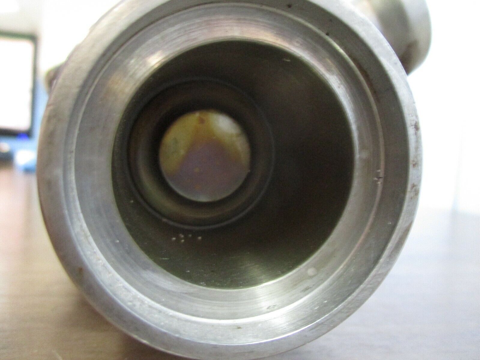 Cherry-Burrell Air Actuated Valve Size: 1 3/4" Stainless Steel Used